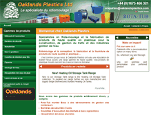 Tablet Screenshot of fr.oaklandsplastics.com